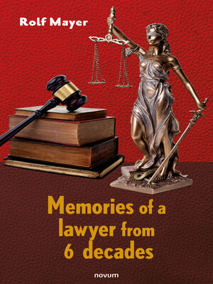 cover image of Memories of a lawyer from 6 decades